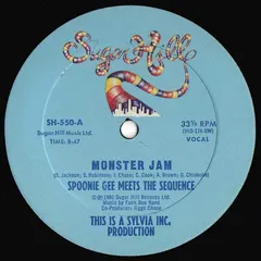 Spoonie Gee Meets The Sequence – Monster Jam (Vinyl, 12")