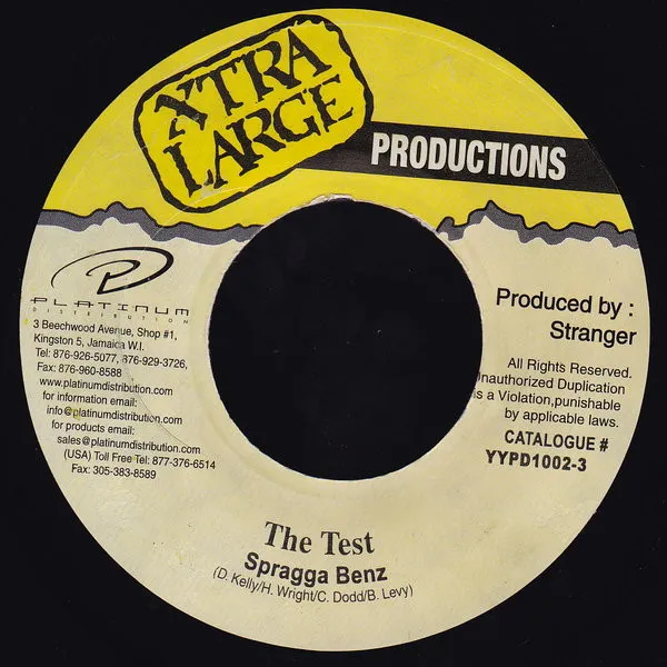 Spragga Benz – The Test