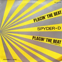 Spyder-D ZYX Records – Placin' The Beat (Vinyl, 12")