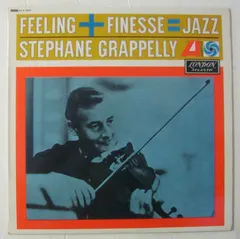 Stéphane Grappelli London Records – Feeling + Finesse = Jazz (Vinyl, LP)