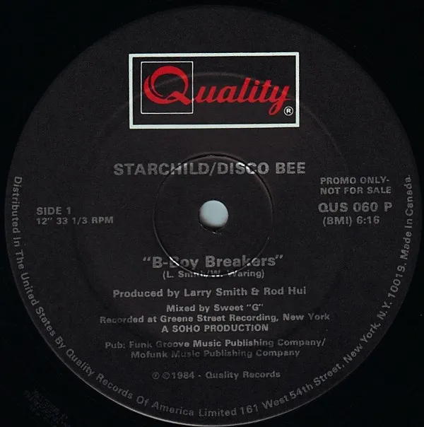 Starchild (4) / Disco Bee – B-Boy Breakers