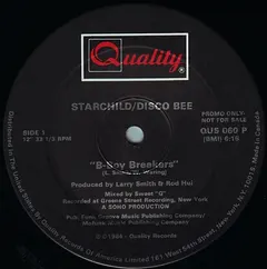Starchild (4) / Disco Bee – B-Boy Breakers (Vinyl, 12")