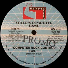 Starr's Computer Band Survivor Records – Computer Rock Control (Vinyl, 12")