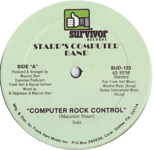 Starr's Computer Band – Computer Rock Control