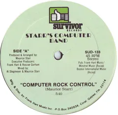 Starr's Computer Band – Computer Rock Control (Vinyl, 12")