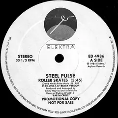 Steel Pulse – Roller Skates (Vinyl, 12")