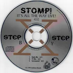 Step X Step – Stomp! It's All The Way Live (CD, Single)