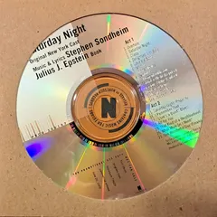Stephen Sondheim Nonesuch – Saturday Night (CD, Album)