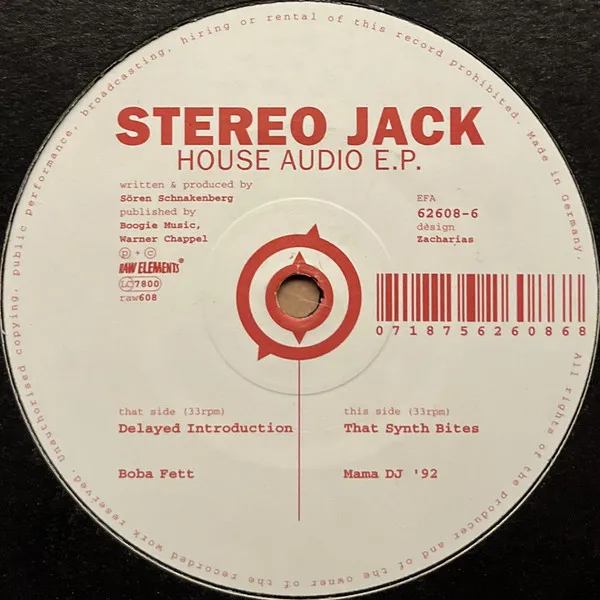 Stereo Jack – House Audio E.P.
