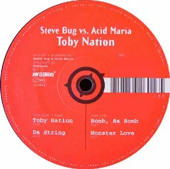 Steve Bug Vs. Acid Maria – Toby Nation (Vinyl, 12")