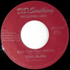 Steve Golding – Master Plan / Rock Christmas Version (Vinyl, 7")