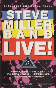 Steve Miller Band – Live! (Cassette, Album)