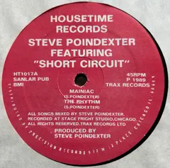 Steve Poindexter – Short Circuit (Vinyl, 12")