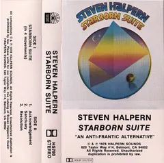 Steven Halpern – Starborn Suite (Cassette, Album)