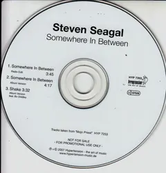 Steven Seagal – Somewhere In Between (CD, Single)