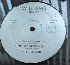 Stevie Jackson (2) – Can't Get Enough (Vinyl, 12")