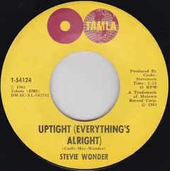 Stevie Wonder – Uptight (Everything's Alright) (Vinyl, 7")