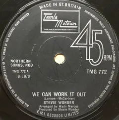 Stevie Wonder Tamla Motown – We Can Work It Out (Vinyl, 45 RPM)