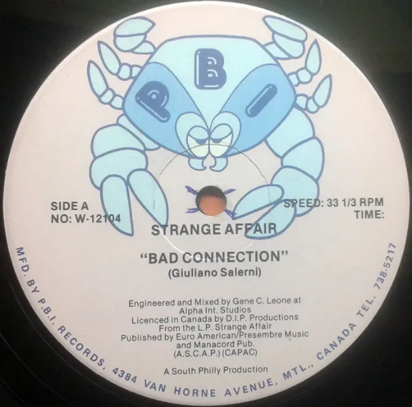 Strange Affair – Bad Connection