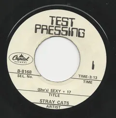 Stray Cats – (She's) Sexy + 17 (Vinyl, 7")