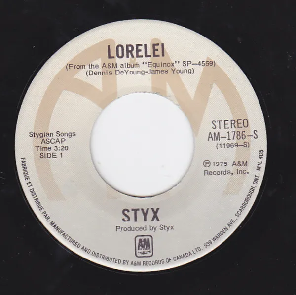 Styx – Lorelei