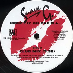 Suave G – Keep It On The D.L. (Vinyl, 12")