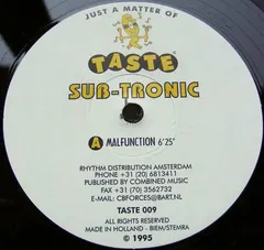 Sub-Tronic – Malfunction (Vinyl, 12")