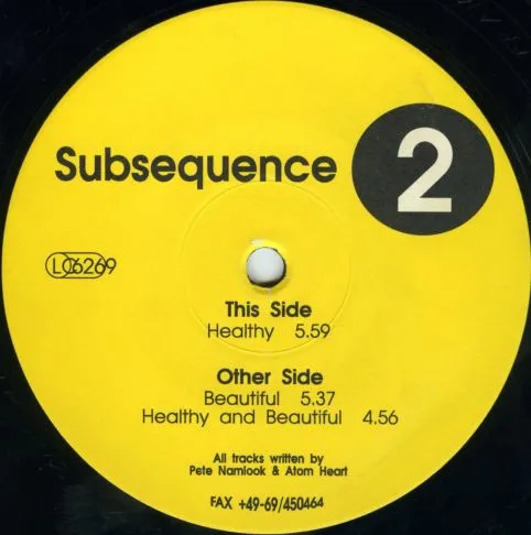 Subsequence – Subsequence 2