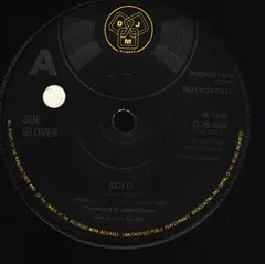 Sue Glover – Solo (Vinyl, 7")
