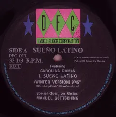Sueño Latino Featuring Carolina Damas – Sueño Latino (Vinyl, 12")