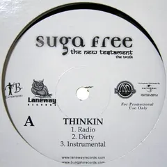 Suga Free – Thinkin (Vinyl, 12")