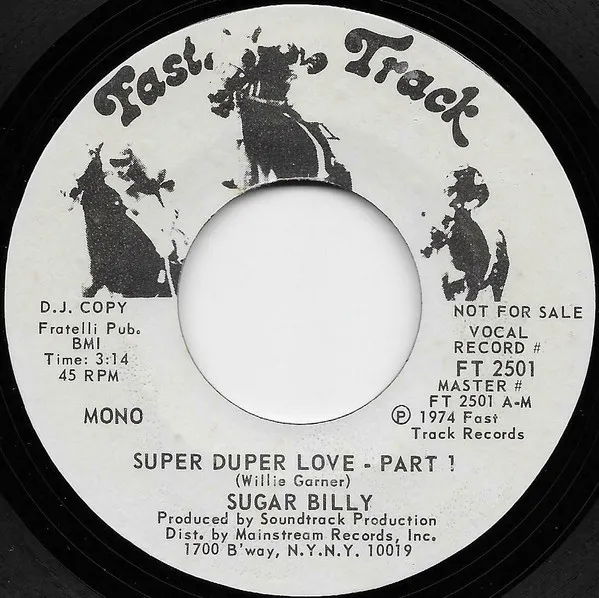 Sugar Billy* – Super Duper Love