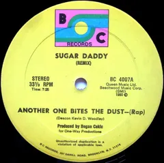 Sugar Daddy (2) BC Records – Another One Bites The Dust (Vinyl, 12")