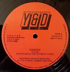 Sugar Dee – Danger (Vinyl, 12")
