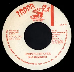 Sugar Minnot* – Sprinter Stayer (Vinyl, 7")
