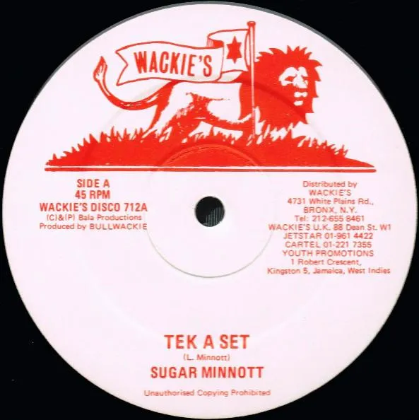 Sugar Minnott* – Tek A Set