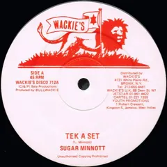 Sugar Minnott* – Tek A Set (Vinyl, 12")
