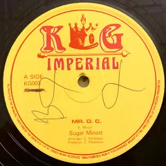 Sugar Minott – Mr. D. C. (Vinyl, 12")