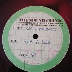 Sugar Minott – Rub A Dub (Acetate, 10")