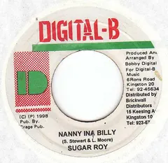 Sugar Roy – Nanny Ina Billy (Vinyl, 7")