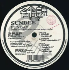 Sundee – Funday (Vinyl, 12")