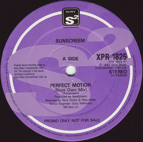 Sunscreem – Perfect Motion