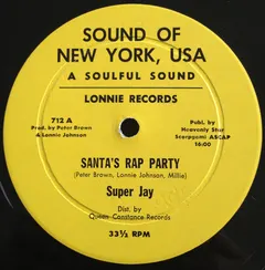 Super Jay* – Santa's Rap Party (Vinyl, 12")
