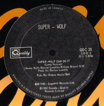 Super-Wolf – Super-Wolf Can Do It