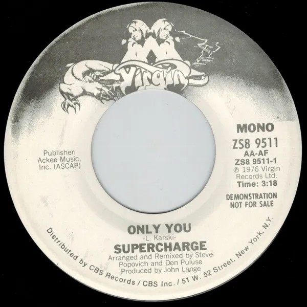 Supercharge (2) – Only You