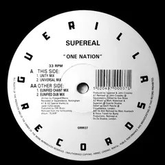 Supereal – One Nation (Vinyl, 12")
