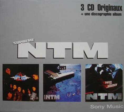 Supreme NTM* – 3 CD Originaux