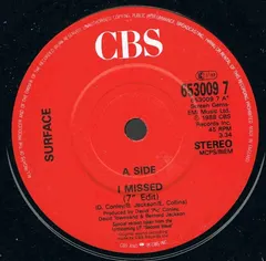 Surface – I Missed (Vinyl, 7")