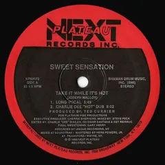 Sweet Sensation Next Plateau Records Inc. – Take It While It's Hot (Vinyl, 12")