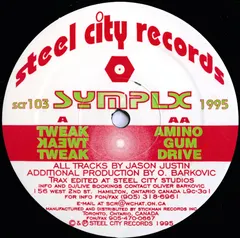 Symplx – Tweak Tweak Tweak (Vinyl, 12")